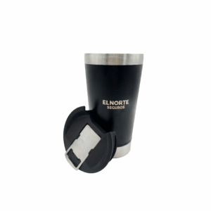 Vaso cervecero negro